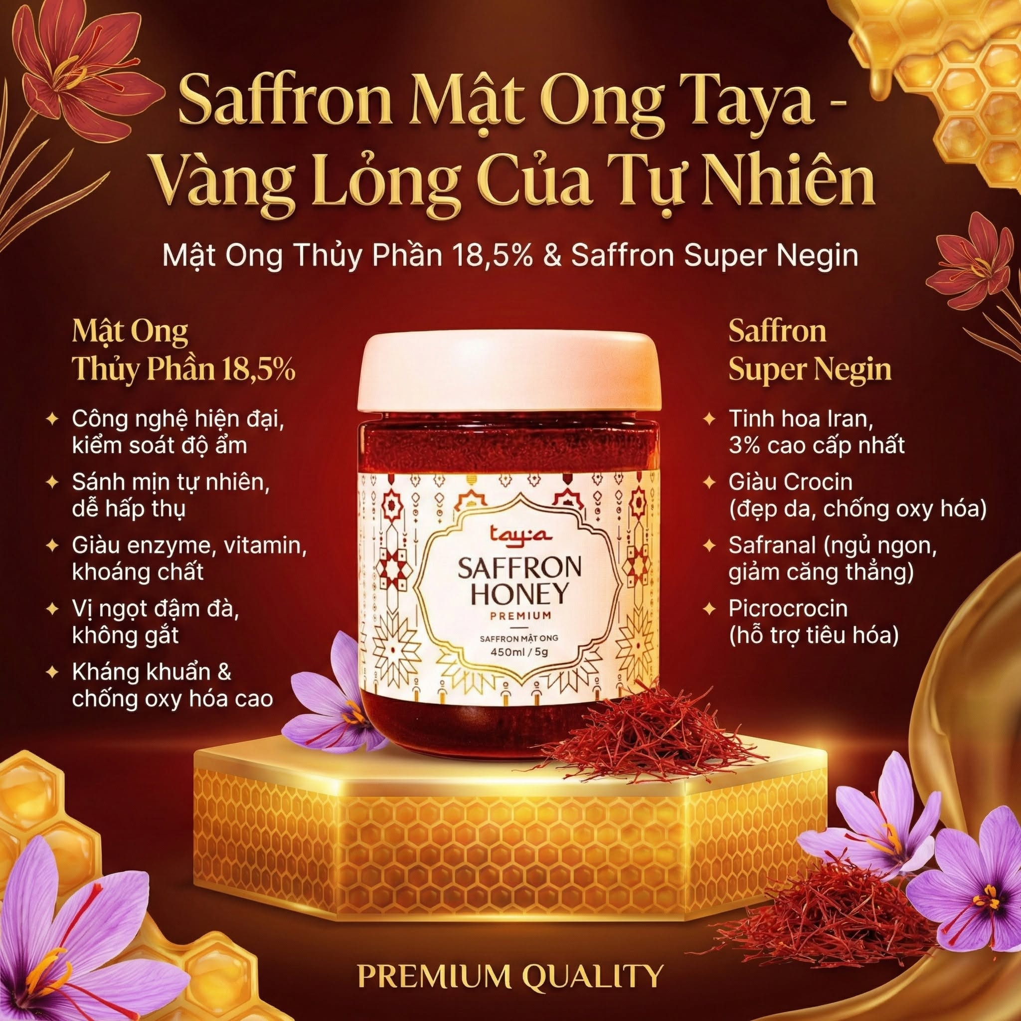 Saffron Honey Premium 5g